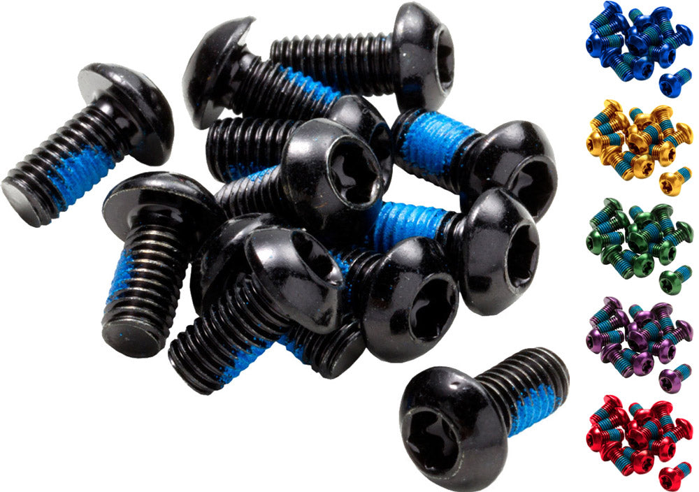Reverse components bolts for 6-bolt rotor disc | blue