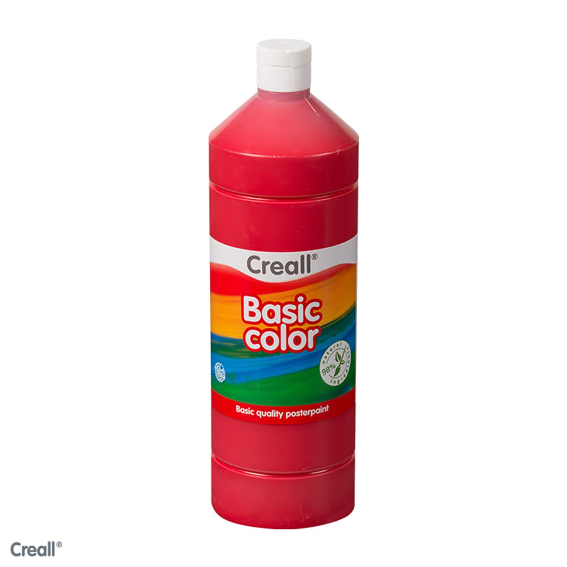 Creall schoolverf lichtrood - 500ml