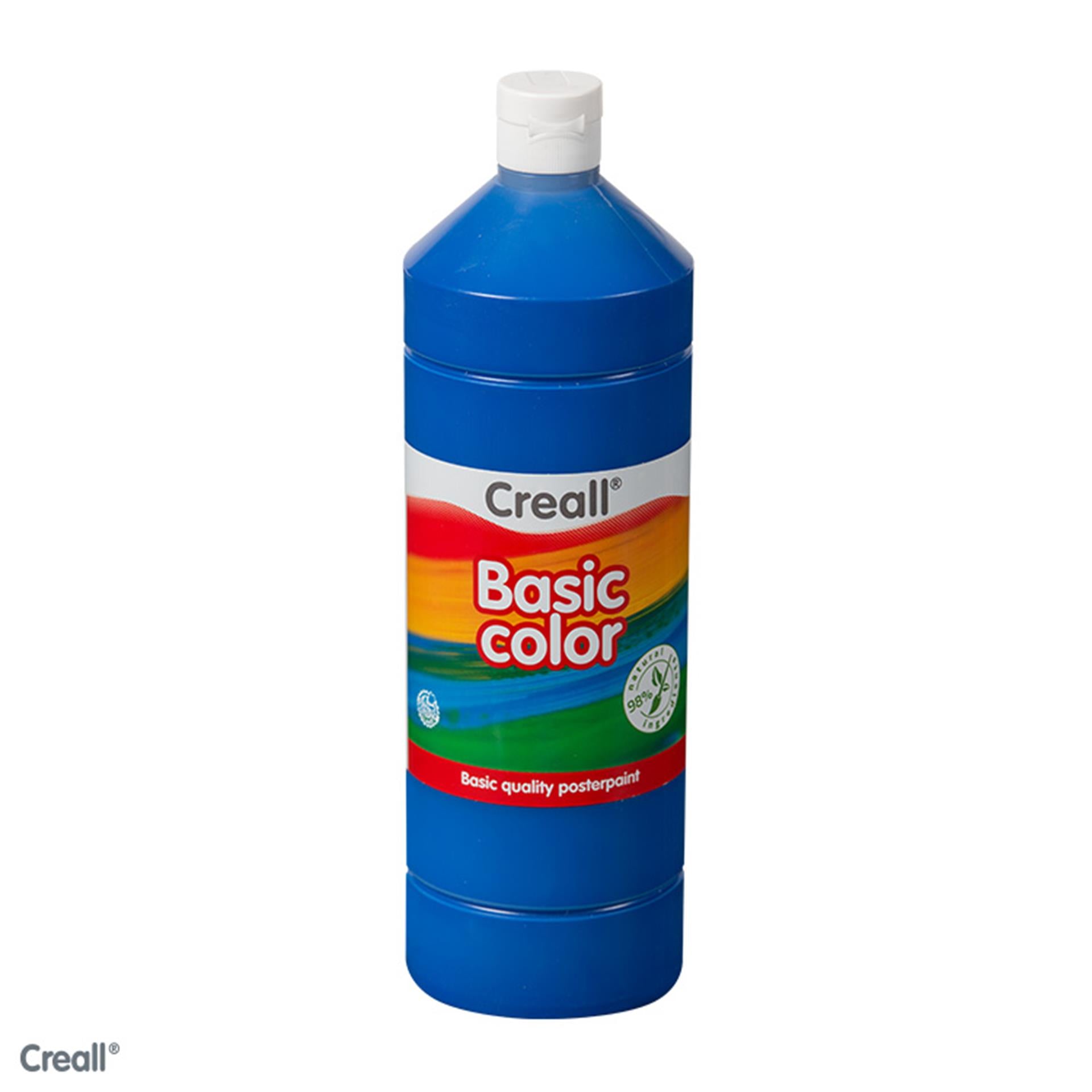 Creall plakkaatverf donkerblauw 500 ml