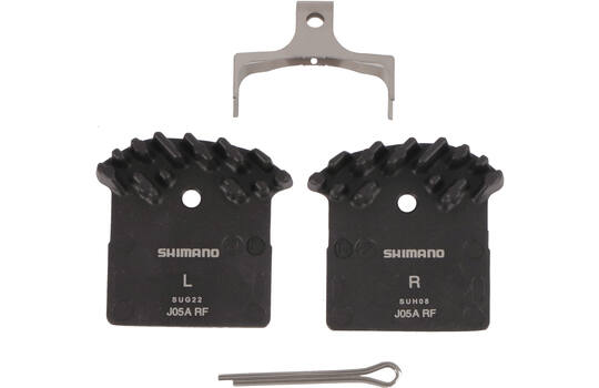 Shimano schijfremblokken J05A resin met vin EBPJ05ARFA