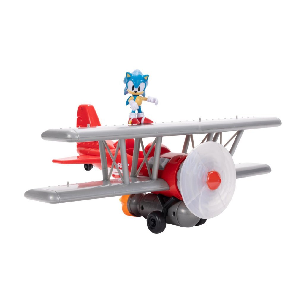 Overige merken sonic tornado tweedekker inclusief 6,5 cm figuur