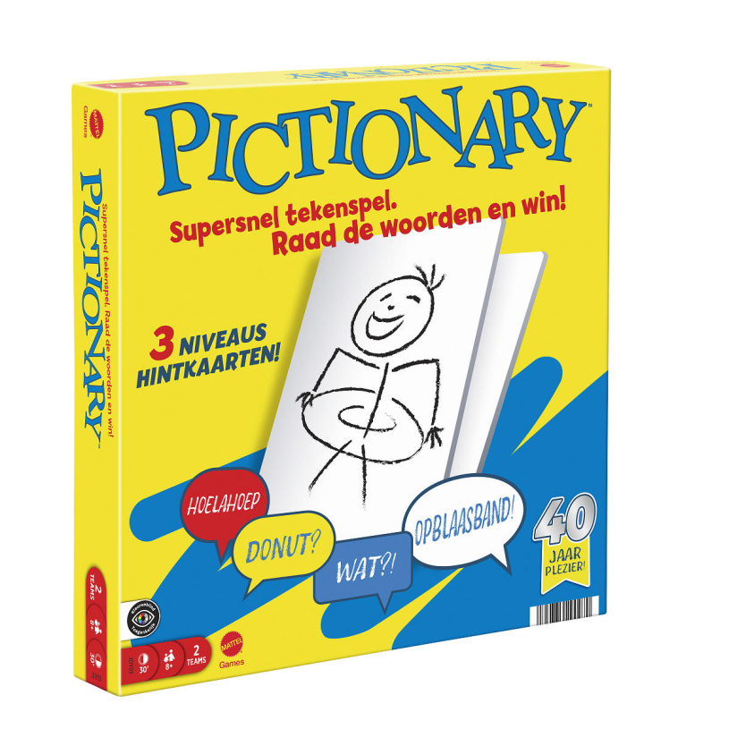 Mattel pictionary core refresh nl - bordspel