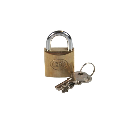 Tri-circle padlock 20 mm.