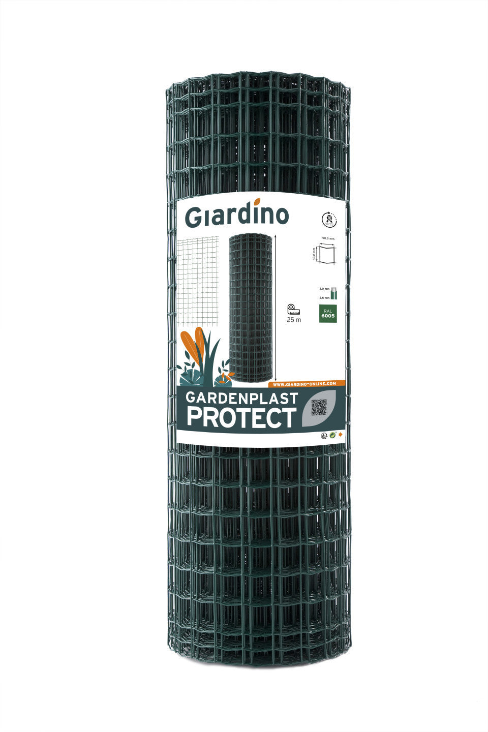 Giardino producten gaas gardenplast protect groen 102cm x 25m