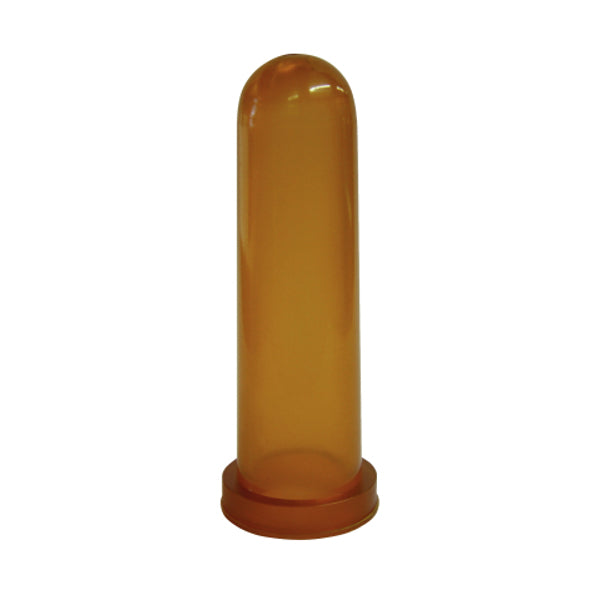 Producten kalverspeen rubber honing transparant 10cm