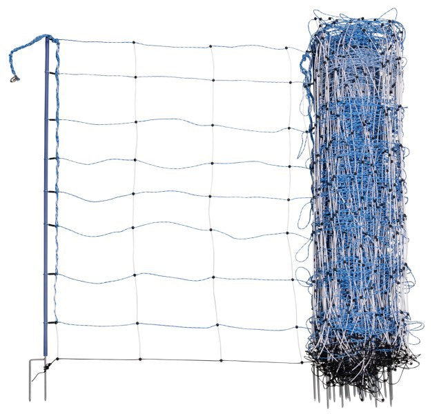 Ako producten titannet premium xbraid 50mtr blauw wit 122cm dubb pen