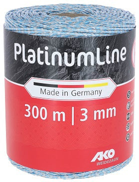 Ako producten platinumline schrikdraad witblauw 300m