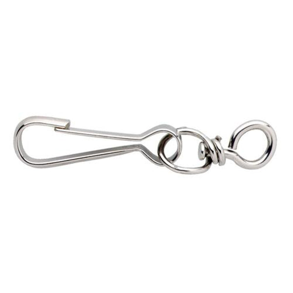 Imp producten slexknipje met wervel 40mm gelabeld per 2 stuks