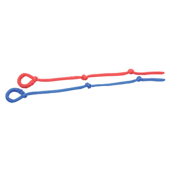 Producten verlostouwtjes vink nylon roodblauw