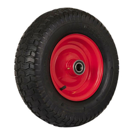 Wiel kompleet stalen velg 16x650 8 8ply as 25mm
