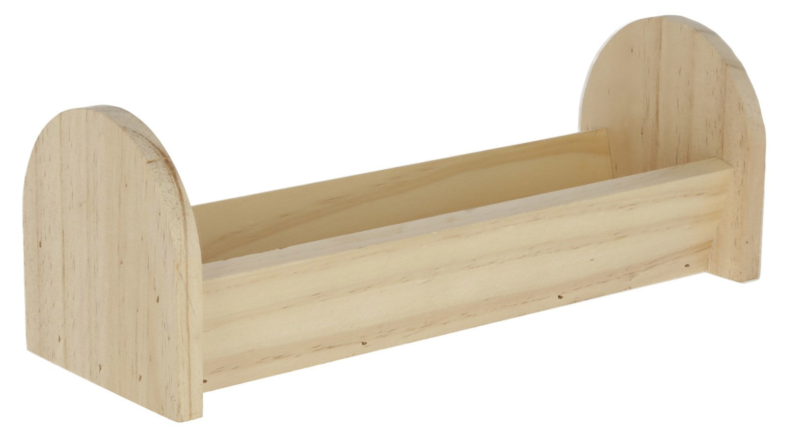 Kerbl producten voedertrog voor knaagdieren 28 x 10 x 10 cm van hout