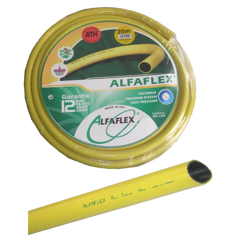 Alfaflex Tuyau Jaune 12.5mm (1 2 ) 50 mètres