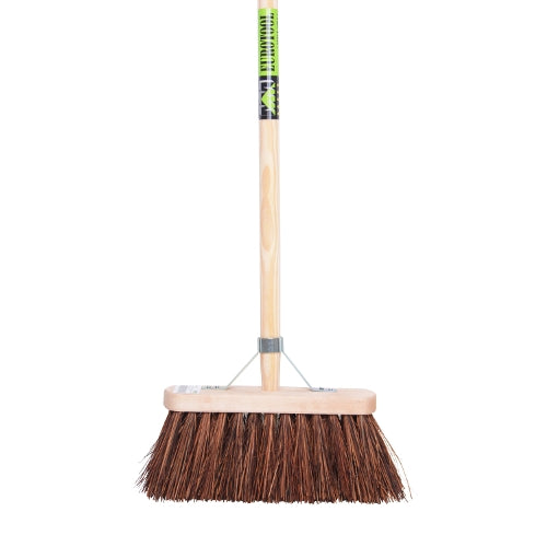 Mm eurotool producten bezem fsc 29cm bassinepiassava mm plussteel 150cm
