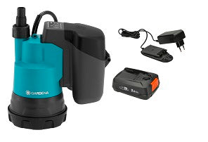 Gardena accu dompelpomp 20002 clear 18v p4a set