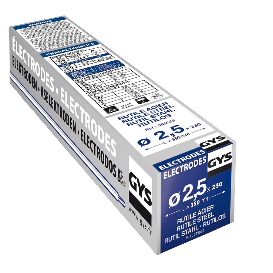 Gys producten las elektrode 2 5mm 230st