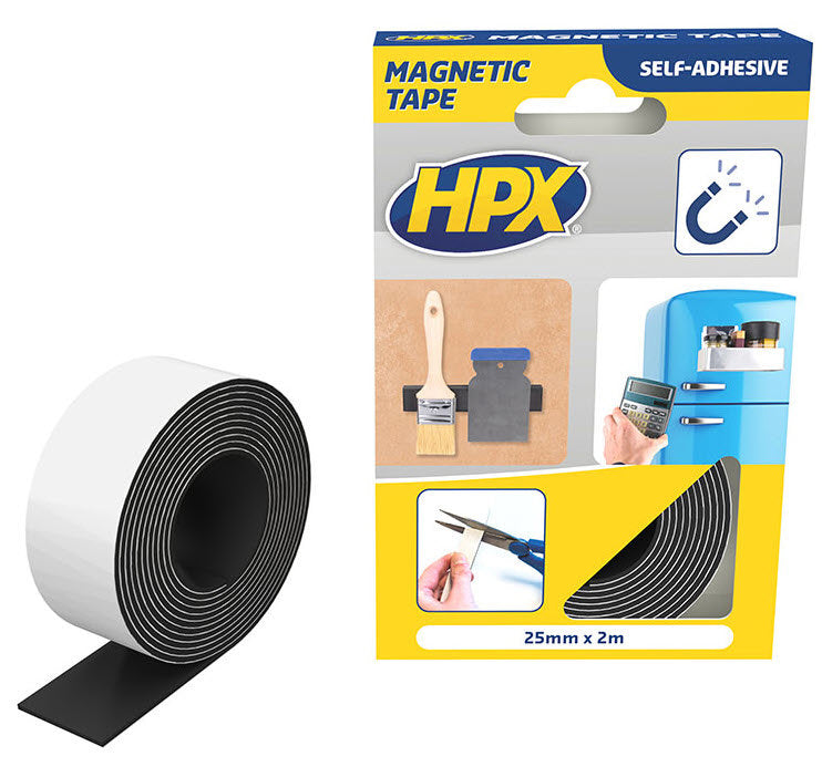 Hpx producten magnetic tape 25mm 2m