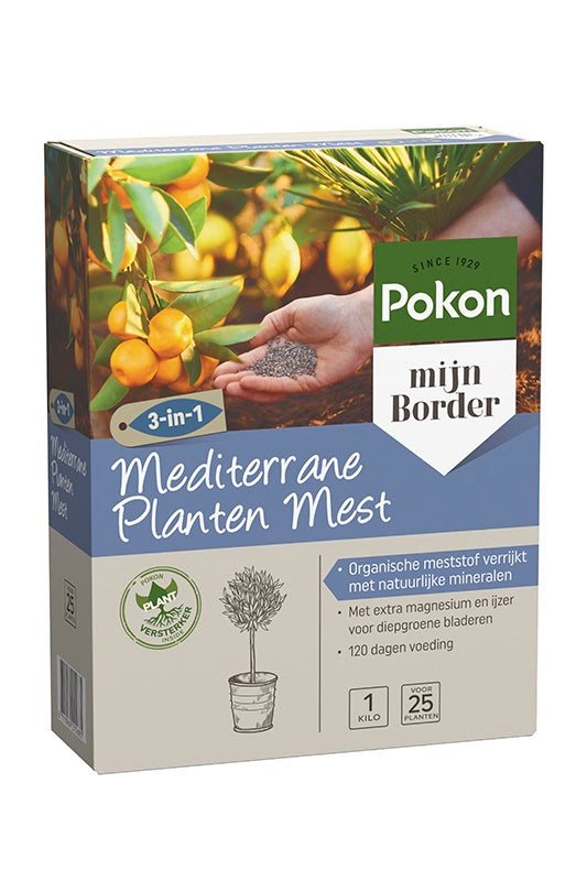 Pokon producten mediterrane planten mest 1kg