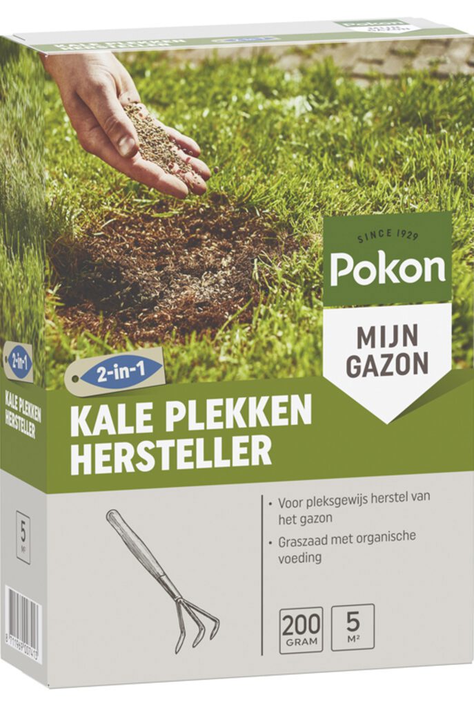 Pokon producten graszaad kale plekken hersteller 200gr