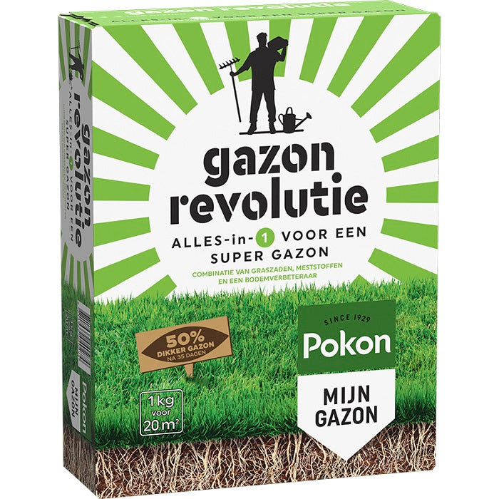 Pokon producten gazon revolutie 1kg