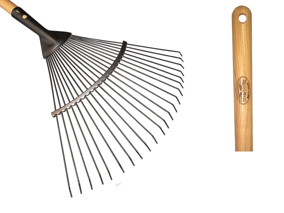 De wit bladhark compleet essen steel 150cm dewit