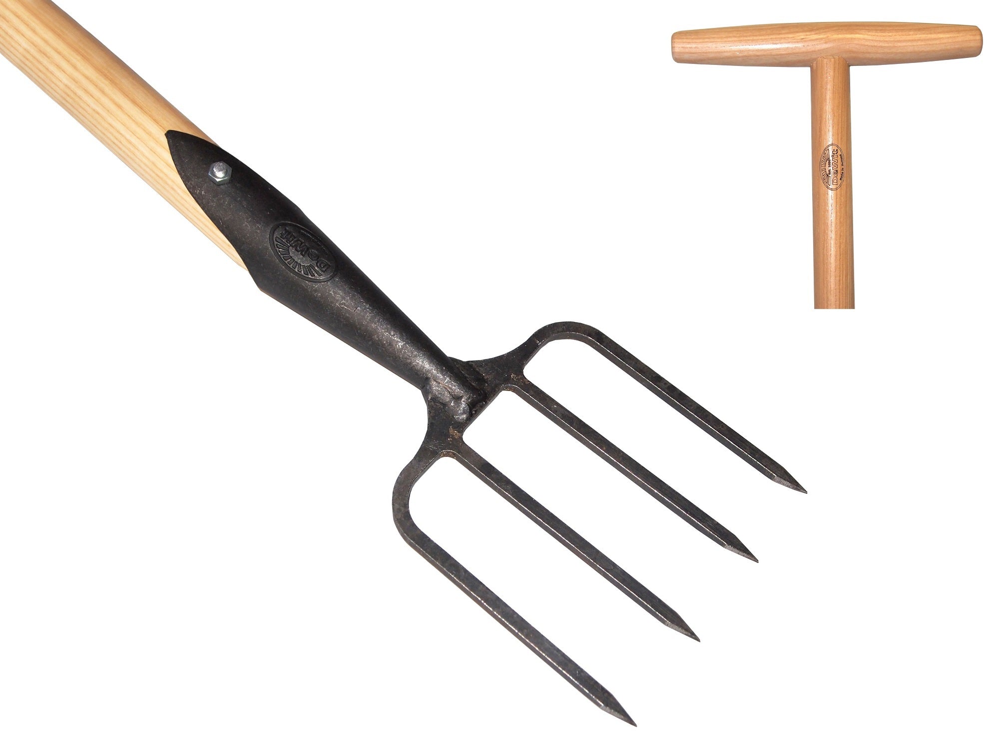 De wit producten grasmat herstelvork 4 tands essen steel 90cm stardewitstar