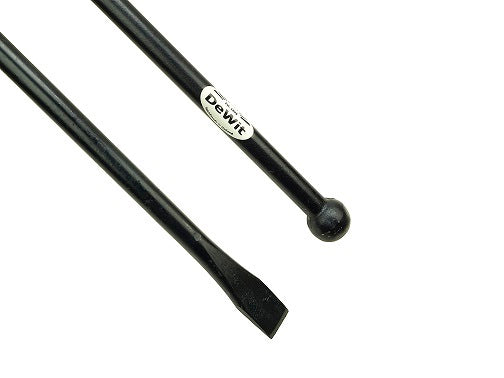 De wit producten stootijzer 1800 x 28mm knop en beitel stardewitstar