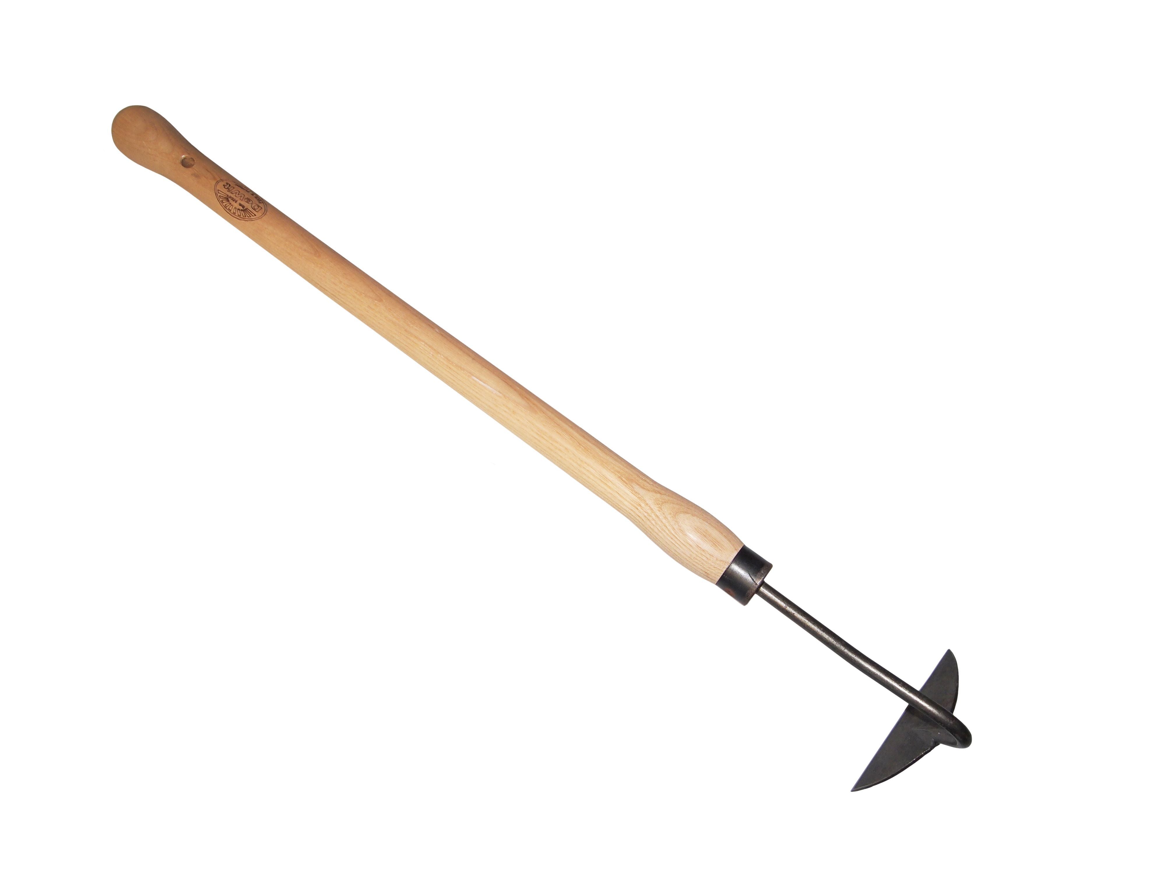 De wit producten handhak halve maan gesmeed 10cm essen knopsteel 48cm stardewitstar