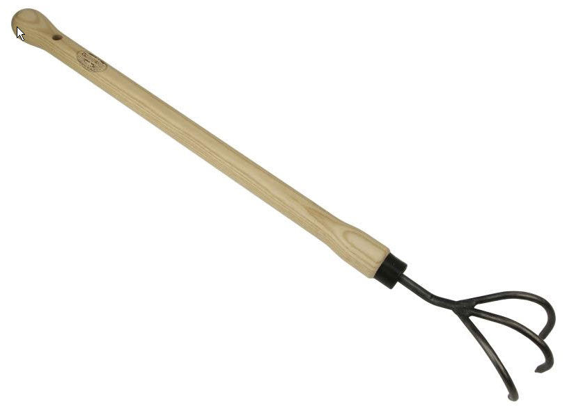 De wit producten cultivator 3 tands essen knopsteel 480mm starstar