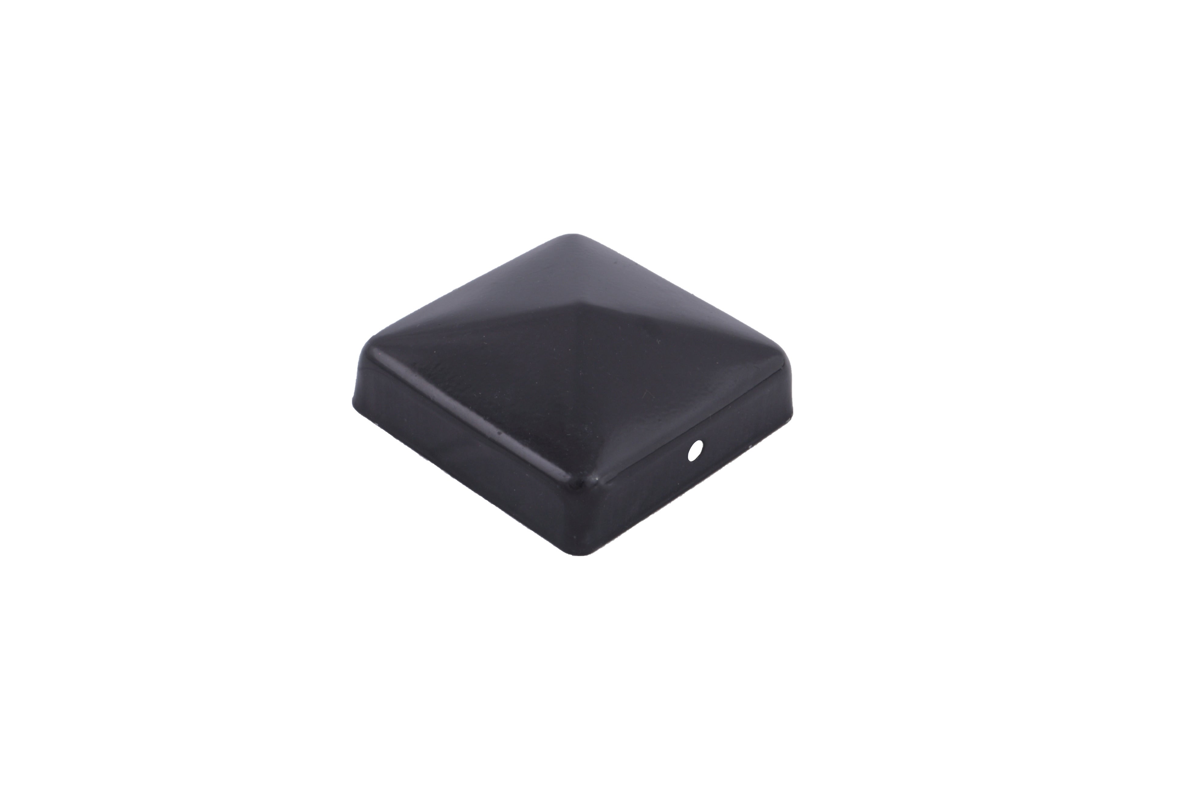Waelbers producten paalornament piramide 71x71mm zwart
