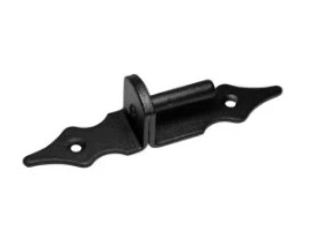 Waelbers producten plaatduim 10 d1 blackline rustica zwart incl 2 schroeven