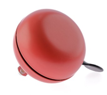 Nietverkeerd bell 80mm Ding Dong burgundy red
