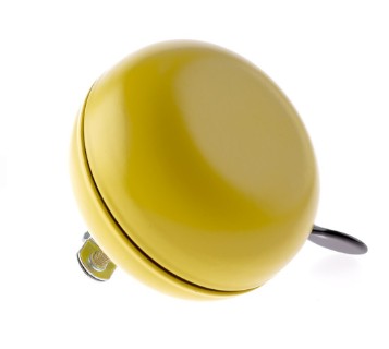 bicycle bell ding-dong steel 80 mm yellow