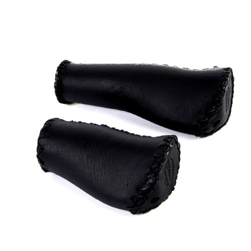 Velo Handvat Leer Ergo 92 135mm Zwart