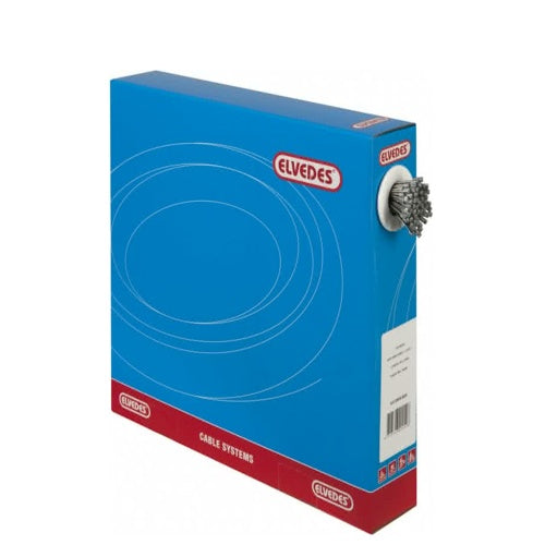 Câble intérieur de frein Elvedes 2250mm en acier inoxydable ø1.5mm Mamelon de barillet Weinmann (100 pièces dans la boîte)