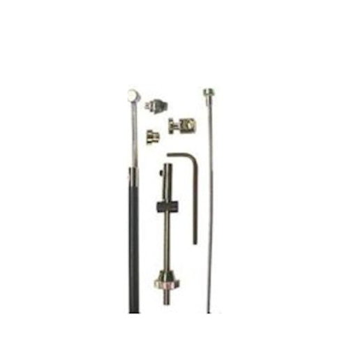 Kabelset Elvedes Trommelrem 1.70M 2.35M Rvs Zwart