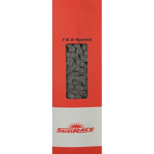 Sunrace CNM54 fietsketting 6 7v 116L grijs