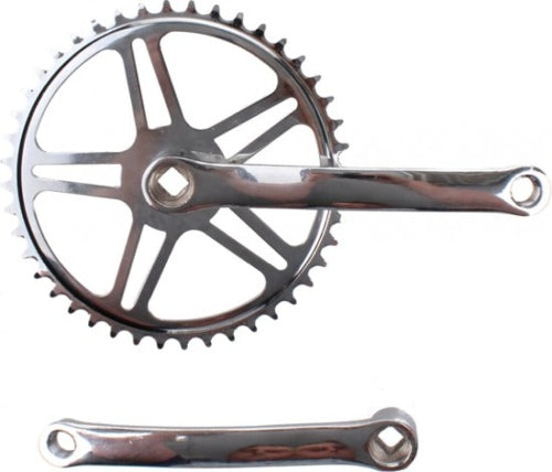 crankset Vinty 44T 170 mm silver