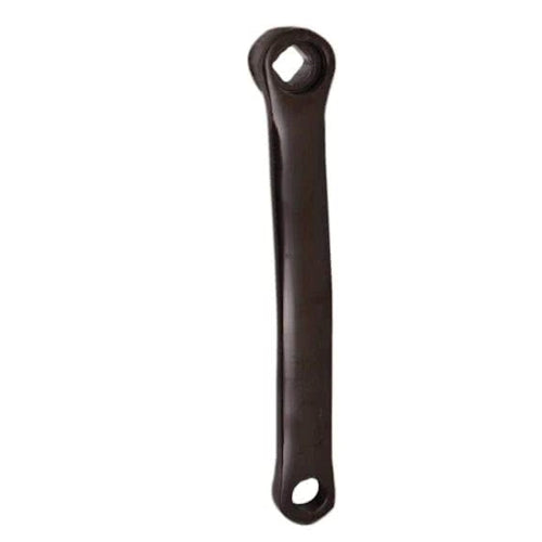 Manivelle Vinty 170mm sans clavette - thermolaquée noire