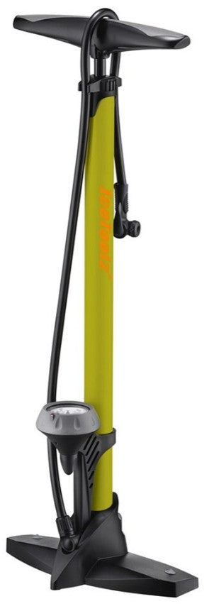 Pompe à pied haute pression IceToolz 240A451 avec manomètre 160PSI - acier