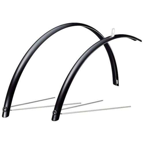 Mudguard set Hybrid 28 inch steel black