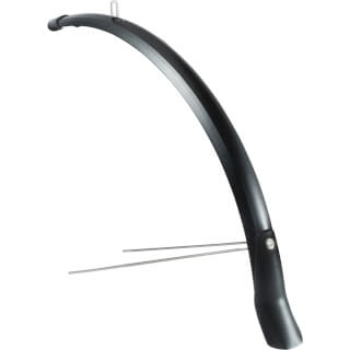 Front fender Snello 28 x 51 mm - matte black