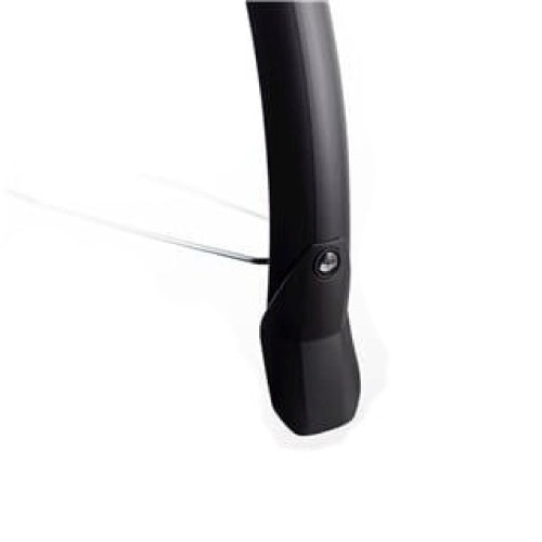 Front fender 28 Lampo 58 mm wide - matte black