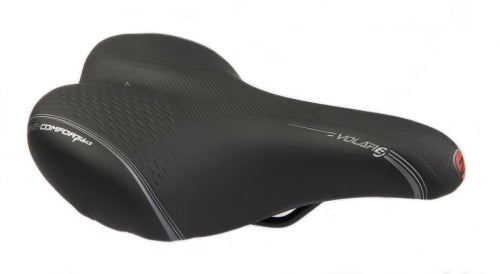 Zadel Selle Bassano Volare L NS99 dames - zwart