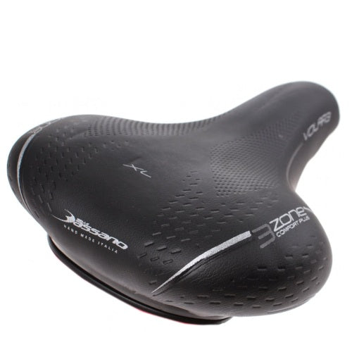 Zadel Selle Bassano Volare Xl 3-Zone Sport Tour Zwart