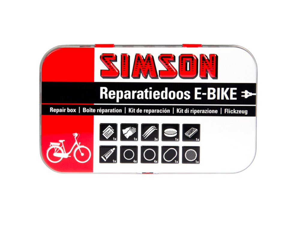 Boîte de réparation de pneus Simson E-bike