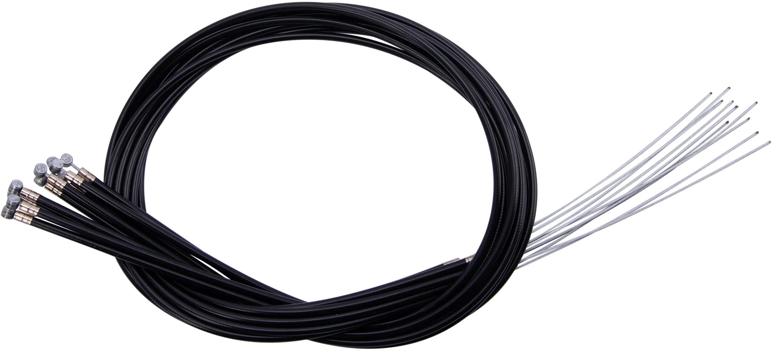 Clatch bremskabel brake cable 10 pcs., black