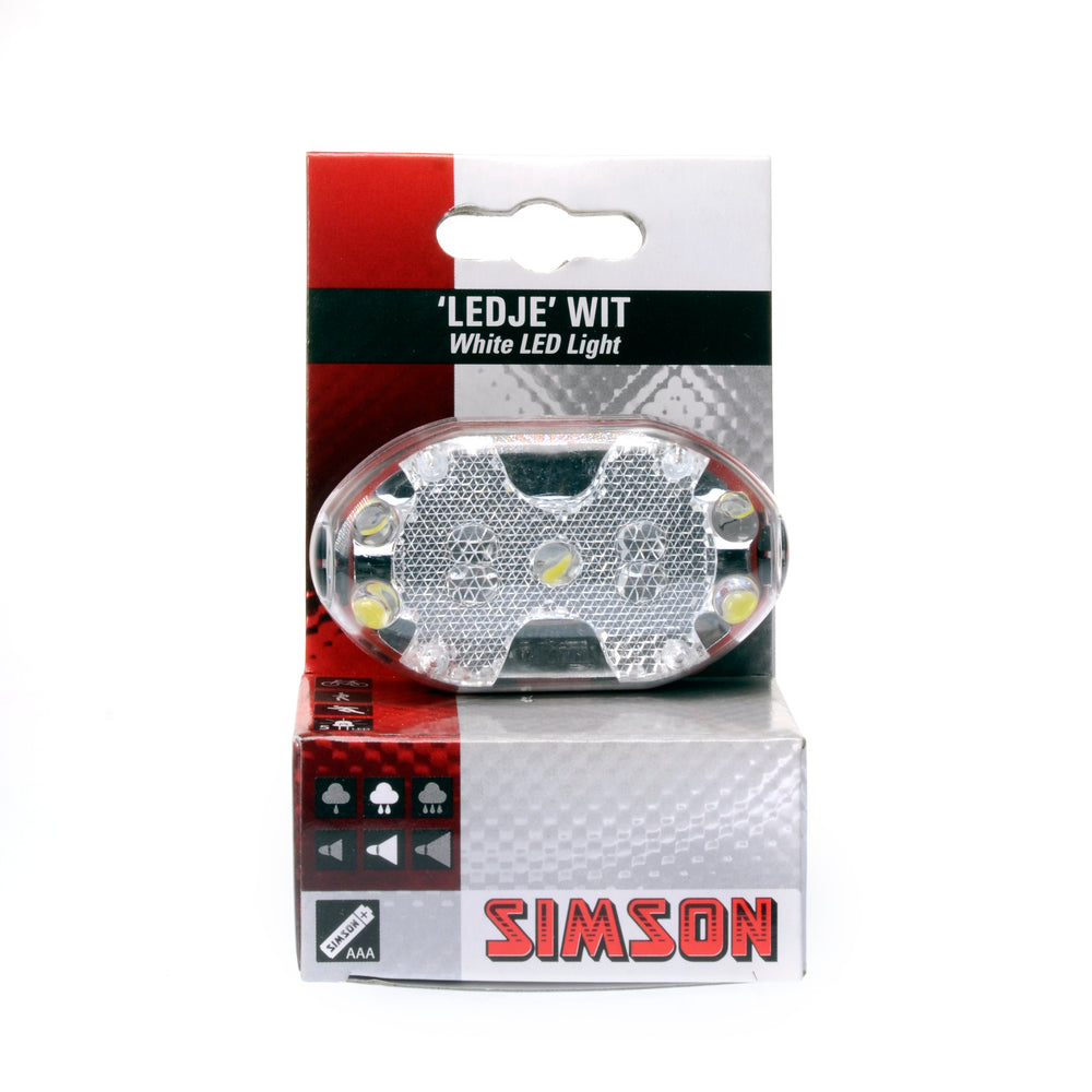 Simson white front light