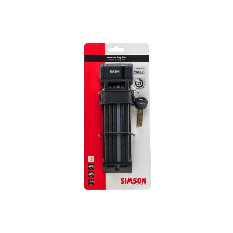 Simson vouwslot easy 96cm | art2 | security level 13