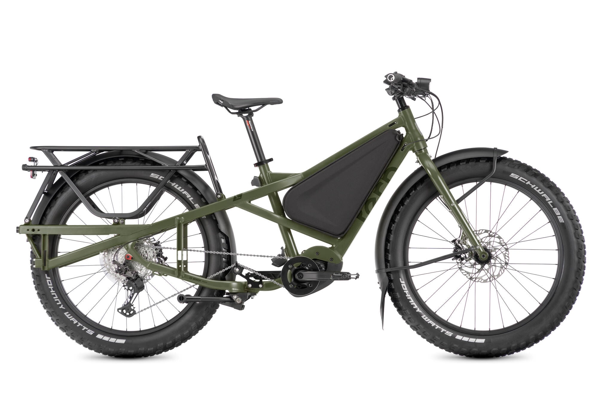 Tern elektrische cargofiets orox s12 (#1) ebike orox s12 27 46 12sp pine green matt