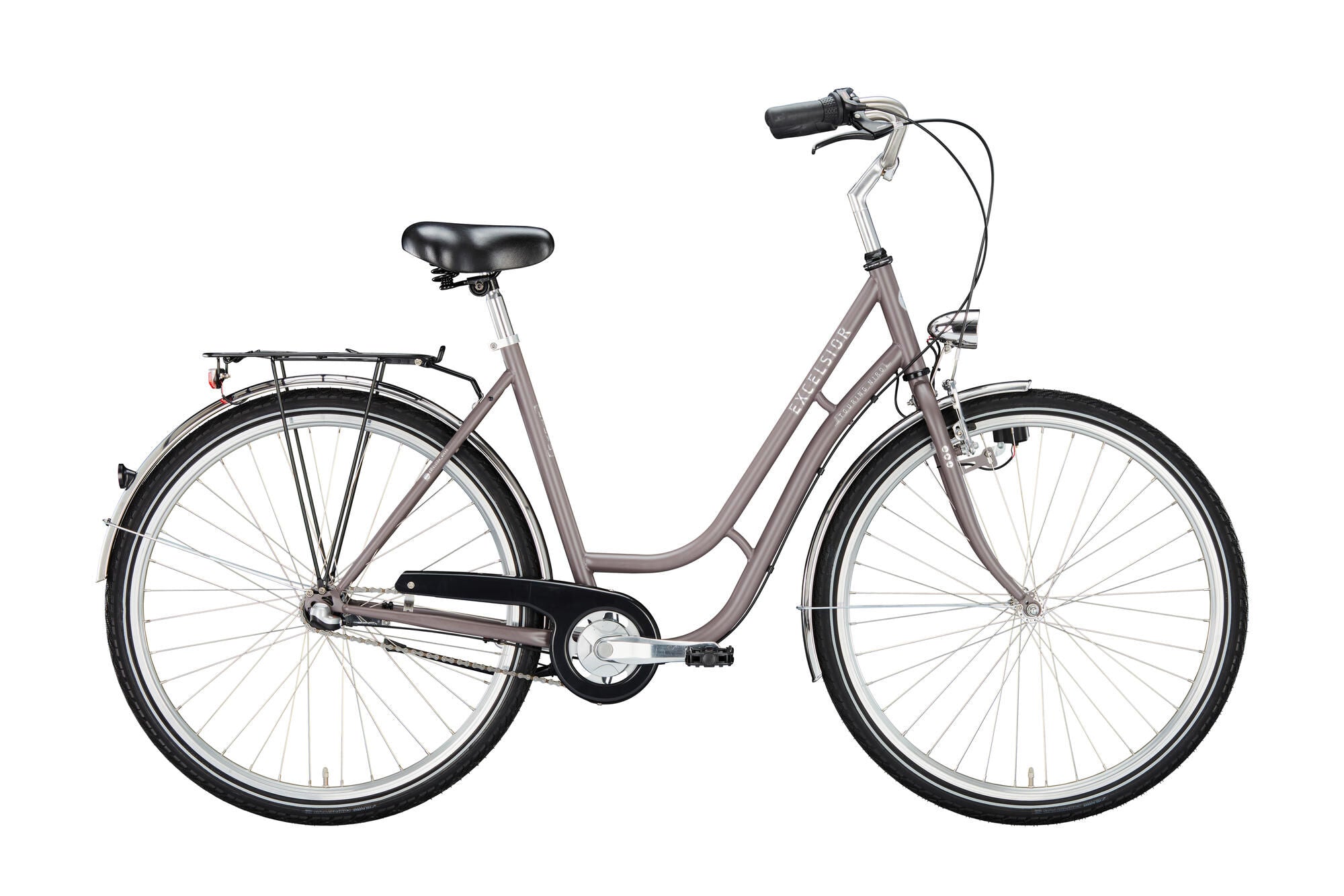 Excelsior stadsfiets touring niro mod. 24 bike touring niro 28 55 tour 3sp taupe matt